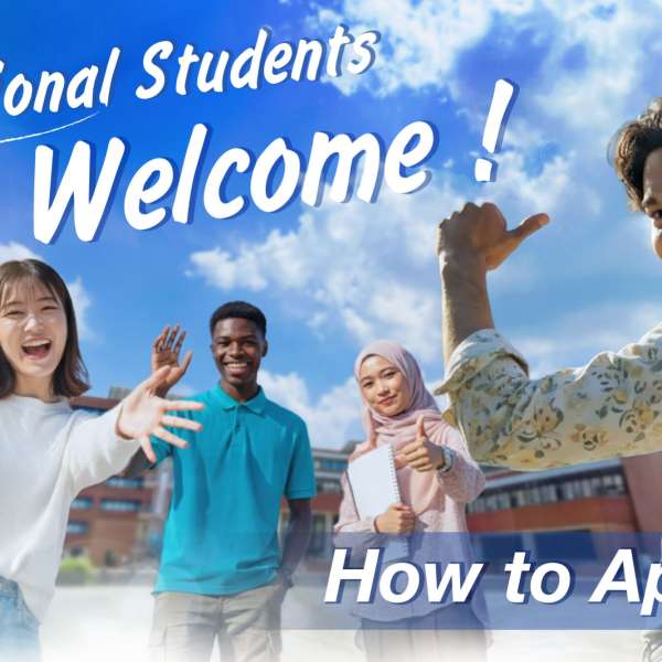 International Students Welcome!